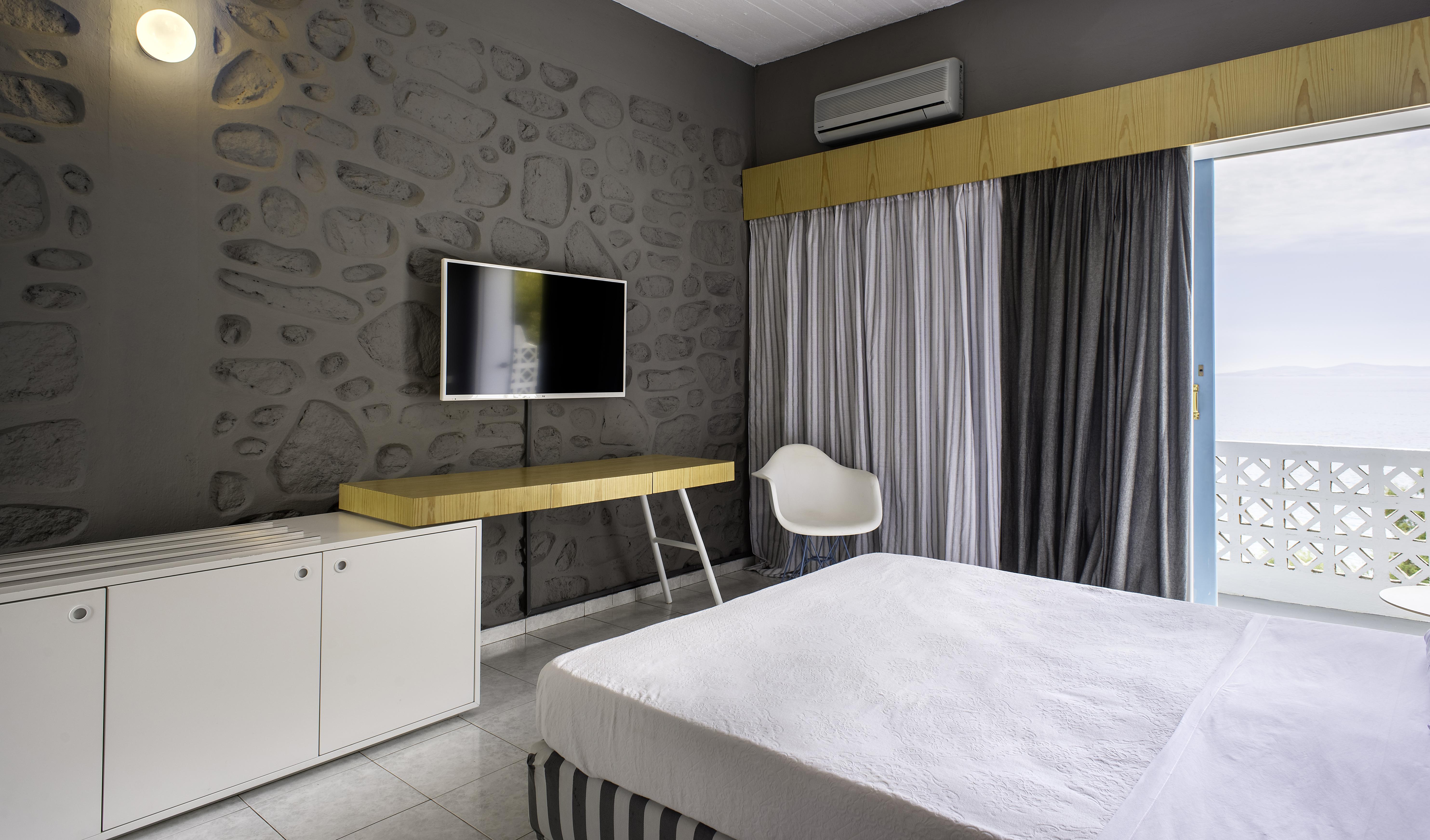 Alkistis Beach Hotel - Adults Only Agios Stefanos  Bagian luar foto