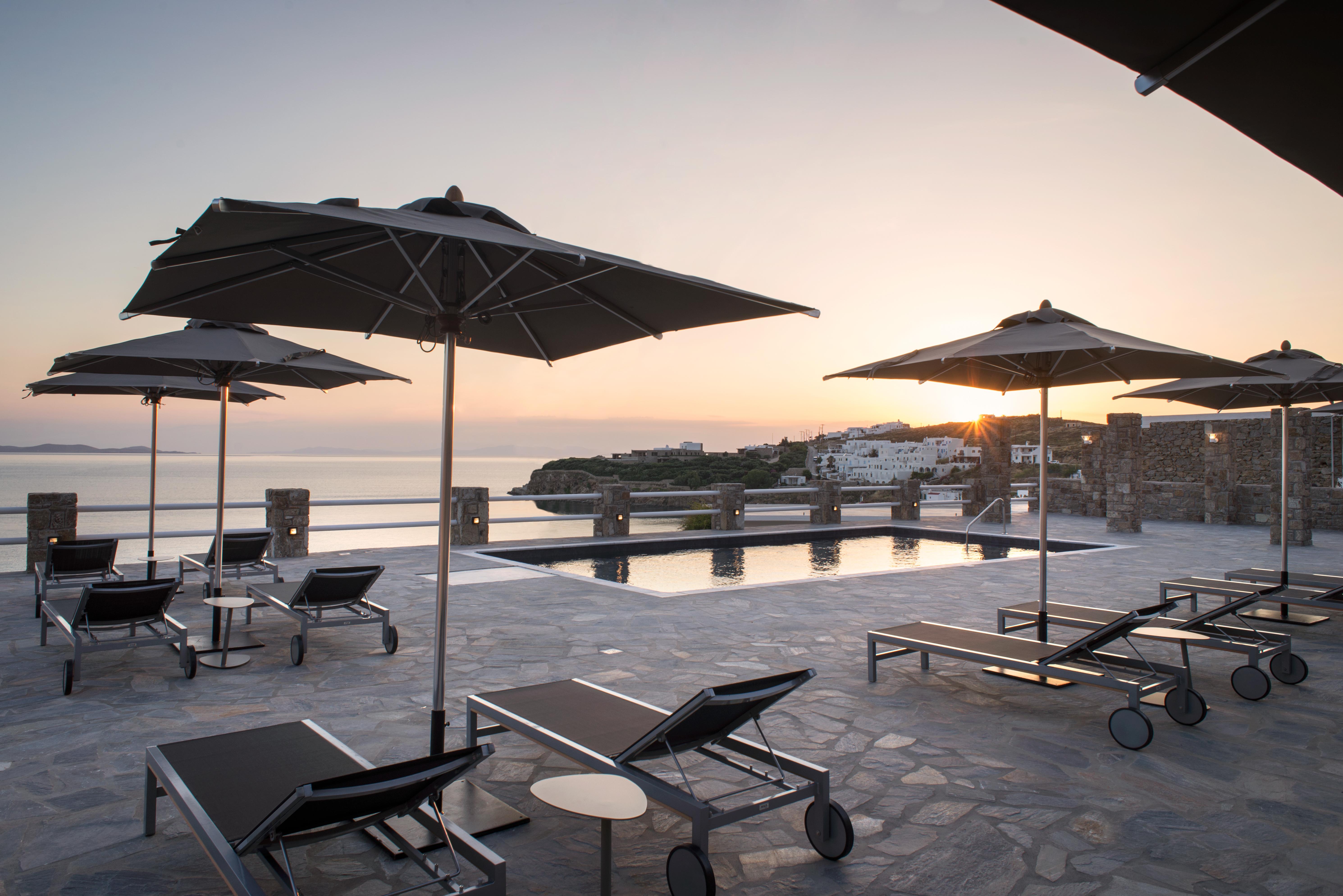 Alkistis Beach Hotel - Adults Only Agios Stefanos  Bagian luar foto