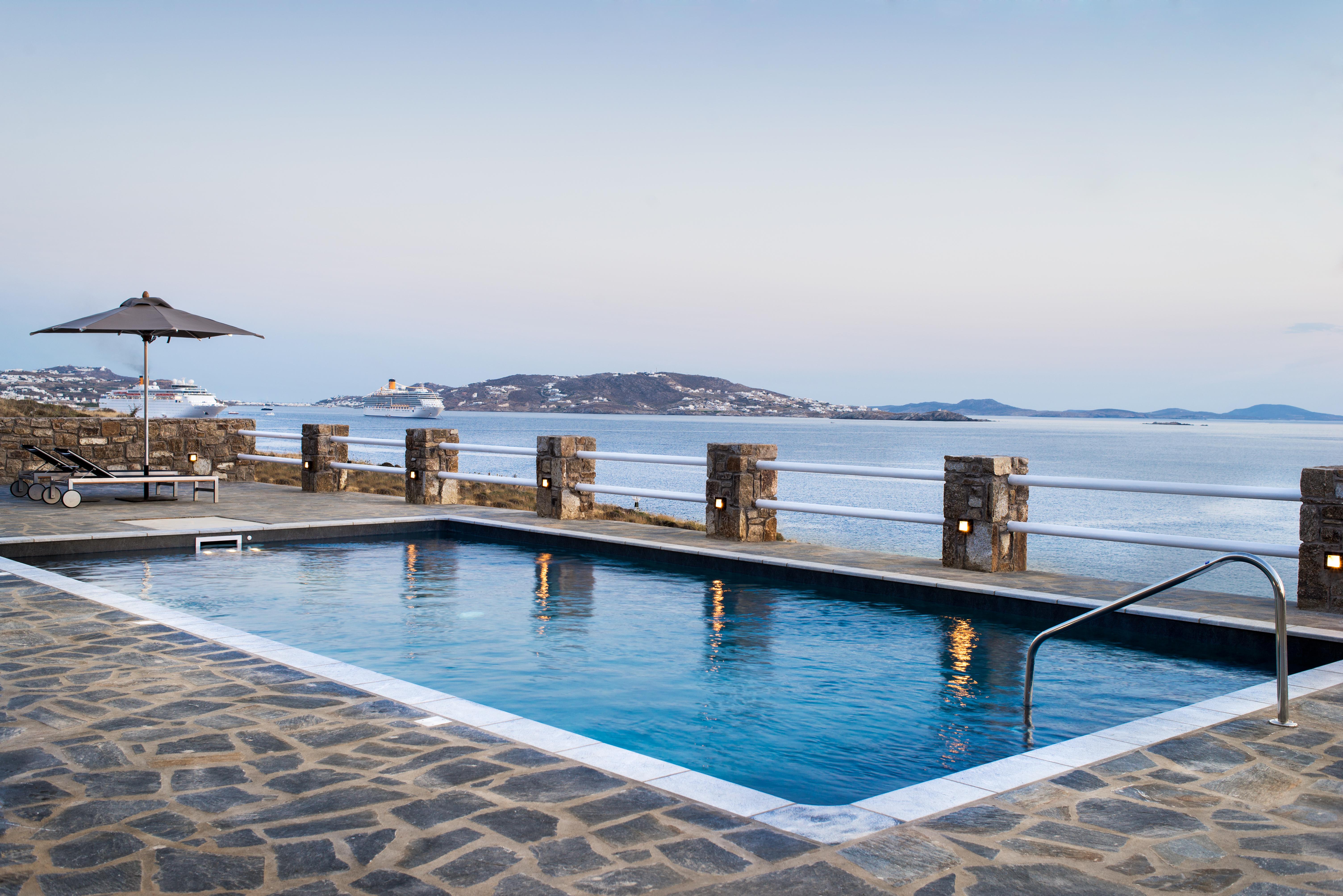 Alkistis Beach Hotel - Adults Only Agios Stefanos  Bagian luar foto